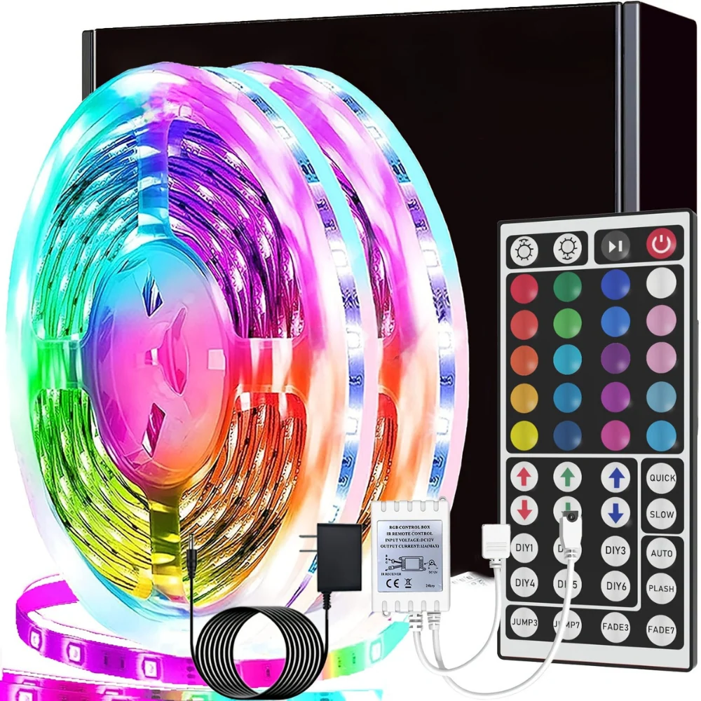 Bandes LED à couleurs changeantes pour un éclairage d'ambiance RetrosNJerseys