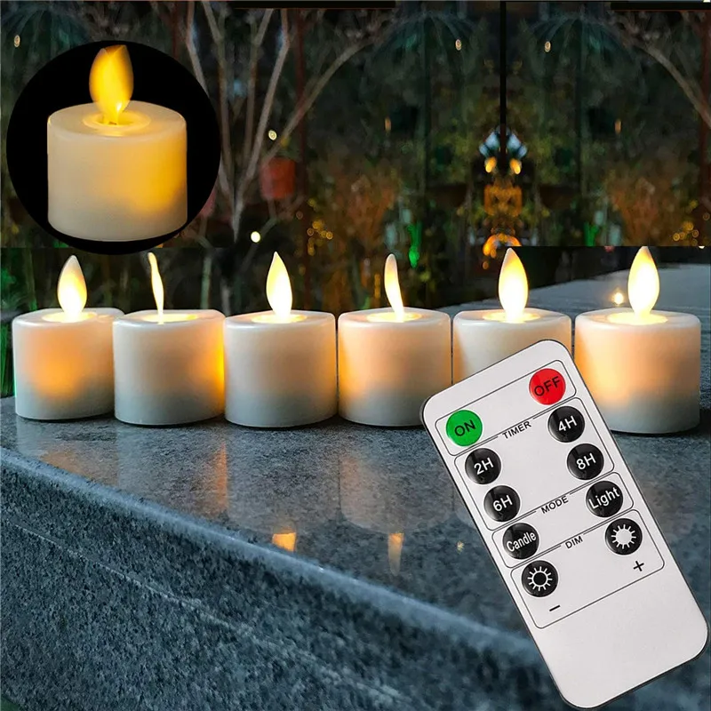 Bougies LED à flamme vacillante RetrosNJerseys