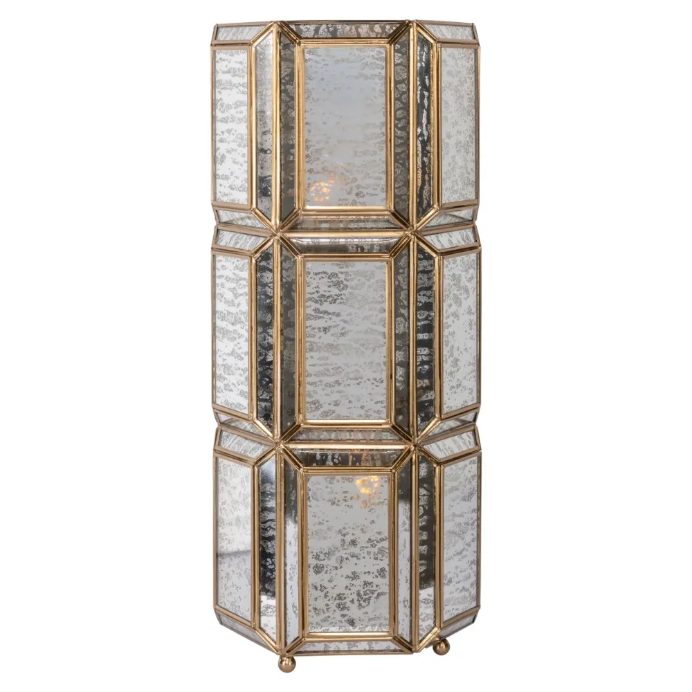 Richmond Interiors Lampe De Table Yael | Laiton Antique