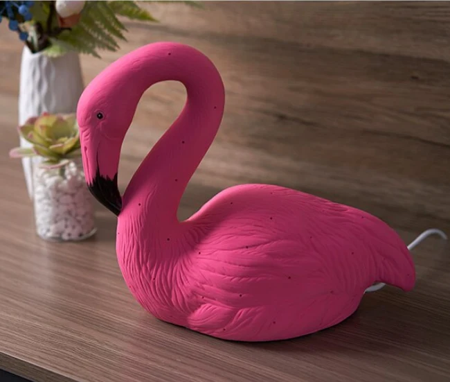 Lampe Flamant Rose Veilleuse Royaume Flamant Rose