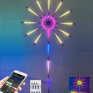 Ruban LED en forme de feu d’artifice
