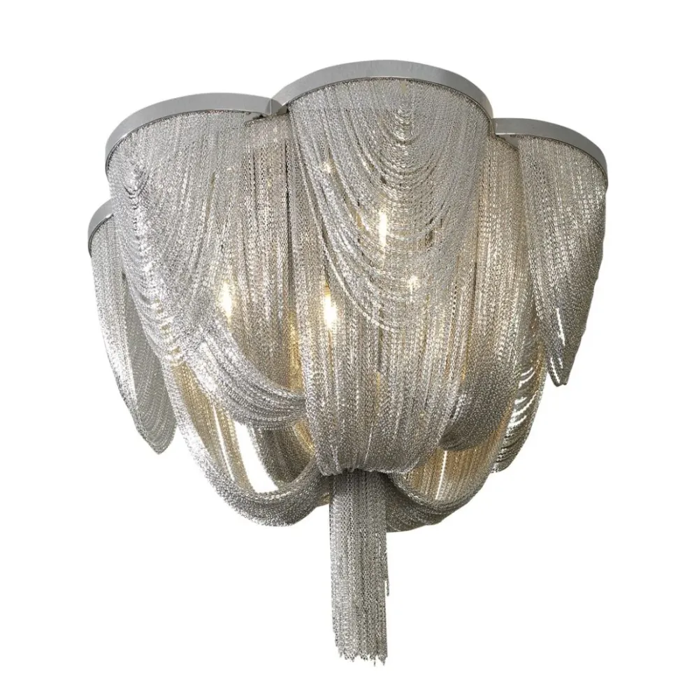 Plafonnier encastré Schuller MINERVA 6L, D 45 cm