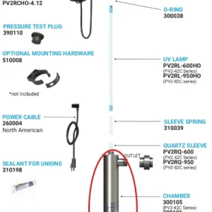 PV2-82C - LAMPE DE REMPLACEMENT PURAVIDA2 Select Pool Products