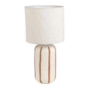 Lampe Paese brun et écru D20*H40cm - Sema Design