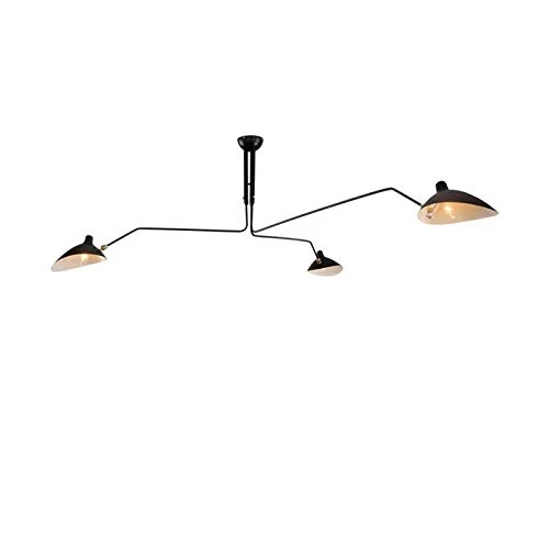ShiSyan Retro Loft Industriel Mur Lumières Serge Mouille Vintage Mur Lampes Designer français Rotating Wall Sconce Lumière...
