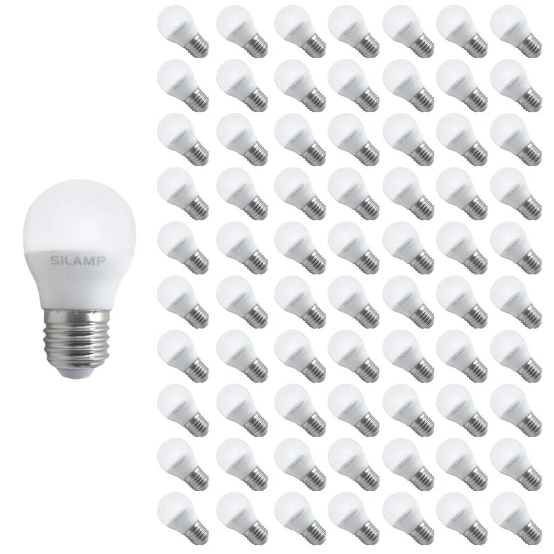 Ampoule LED E27 8W 220V G45 300° (Pack de 100) Silamp