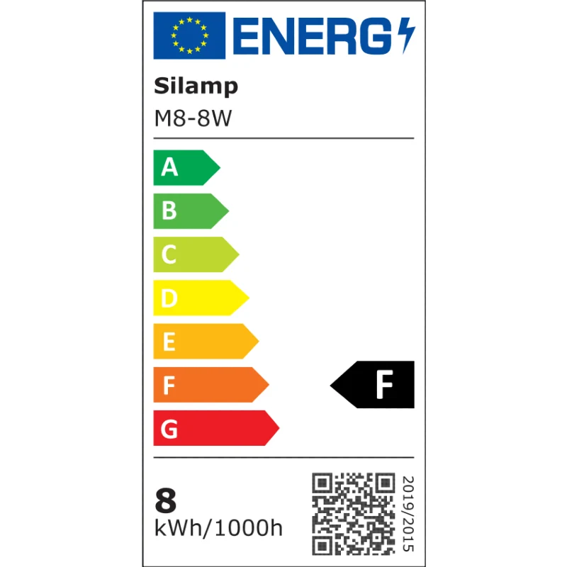 Ampoule LED GU5.3 / MR16 12V 8W SMD 80° (Pack de 10) Silamp