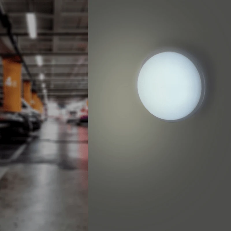 Applique LED Murale 20W Blanche Ronde IP65 Silamp