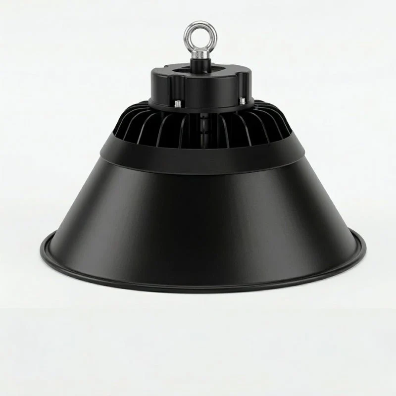 Cloche LED Industrielle 200W 120° NOIR (Pack de 5) Silamp
