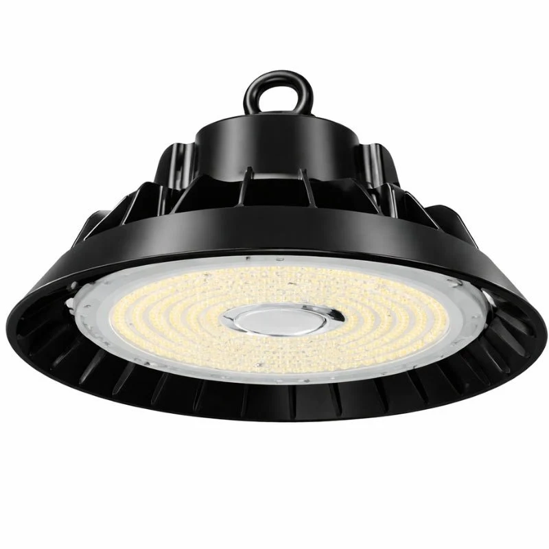 Cloche LED Industrielle 200W 120° NOIR (Pack de 5) Silamp