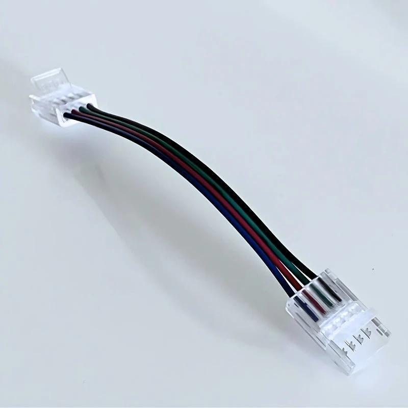 Connecteur Double pour Ruban LED RGB 10mm IP44 Silamp
