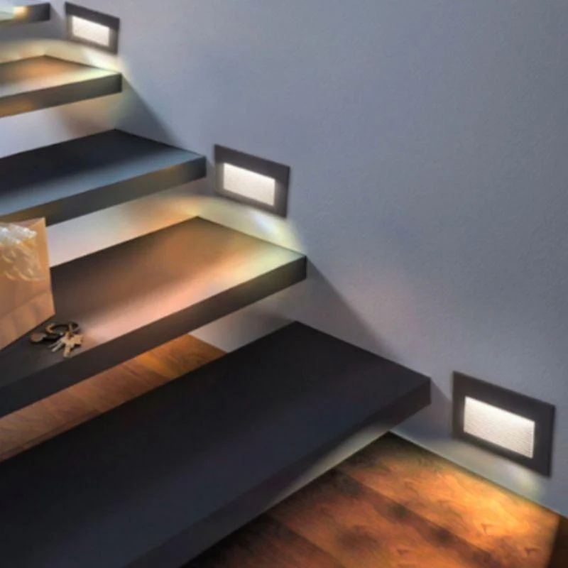Encastré mural LED 10W IP44 Opale Silamp