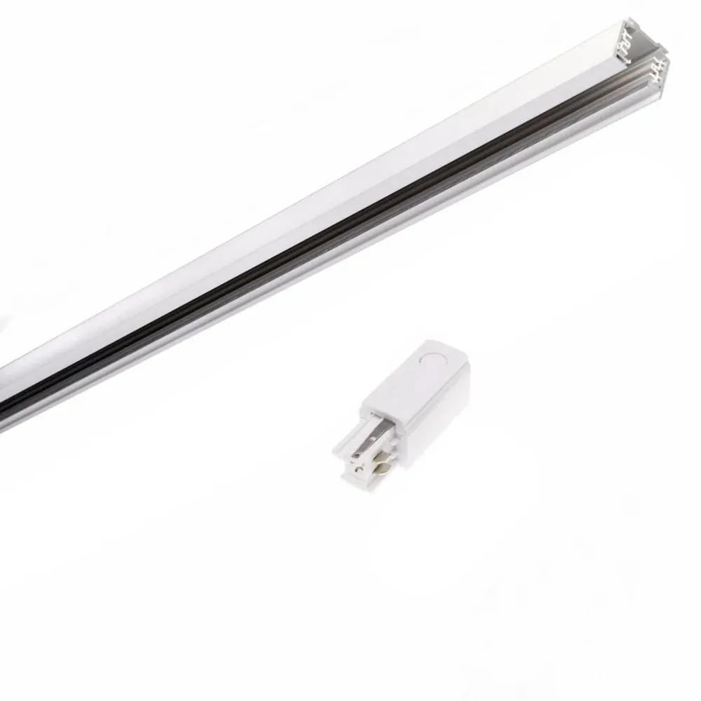 Rail Triphasé pour Spot LED 1,5m BLANC Silamp