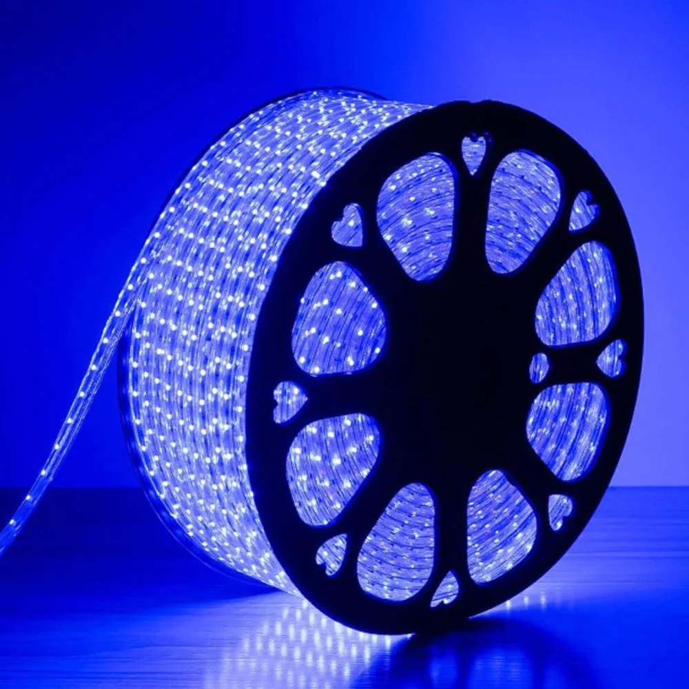 Ruban LED 220V Recoupable BLEU 5050 50M IP44 60LED/m Silamp