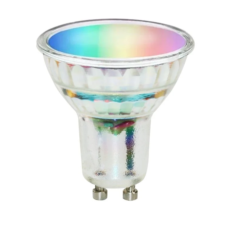 Ampoule LED Connectée Wifi GU10 4.5W RGBW Silumen