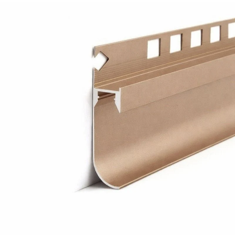 Profilé Aluminium Doré 2m pour Ruban LED Silumen