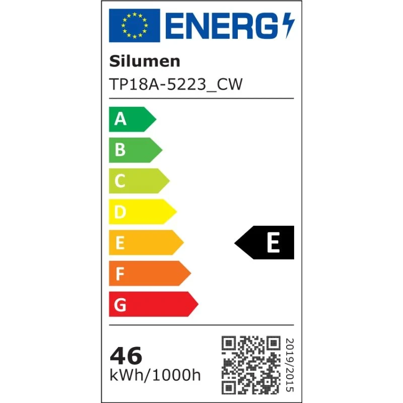 Réglette LED étanche 150cm 46.5W 120lm/W (Pack de 10) Silumen