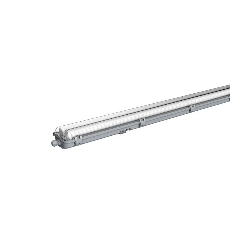 Réglette étanche 150 cm double pour Tube LED T8 IP65 (Boitier vide) Silumen