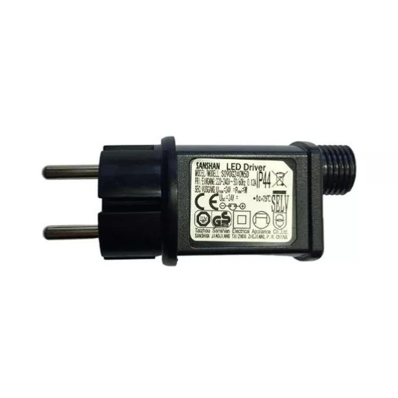 Transformateur Guirlande LED 24V 9W IP44 Silumen