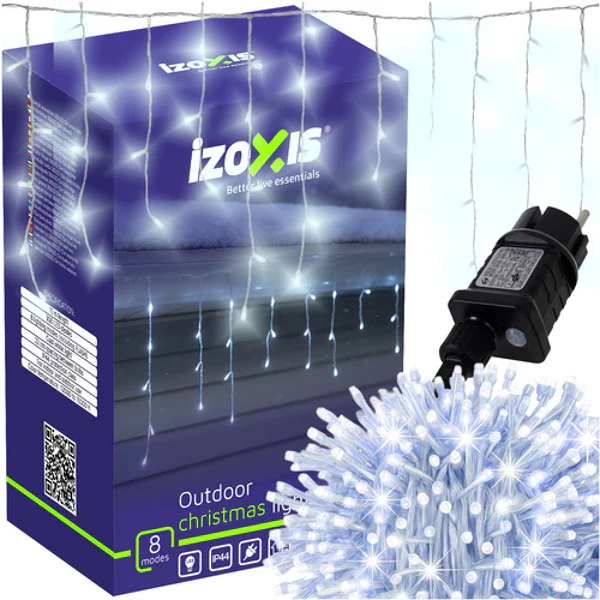 Guirlande lumineuse extérieure 300 LED 15 m blanc Simcha Trade