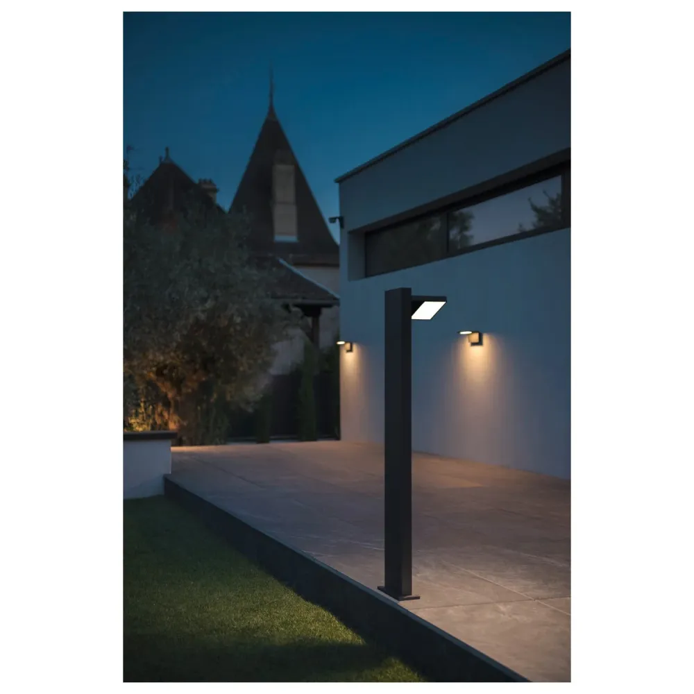 SLV Lampe d'extérieur ABRIDOR 100 IP55 Anthracite