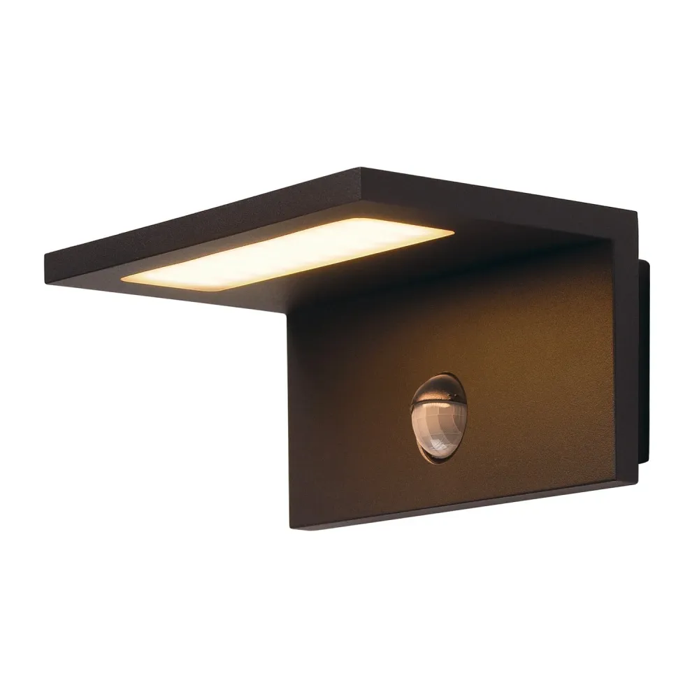 SLV Lampe d'extérieur ANGOLUX SENSOR IP44 Anthracite
