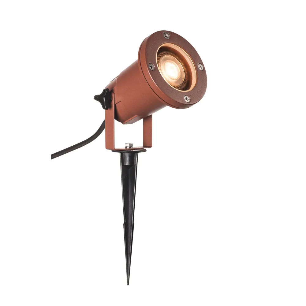 SLV Lampe d'extérieur BIG NAUTILUS IP44/IP65 Rouille