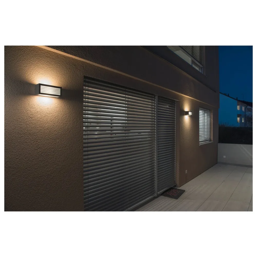 SLV Lampe d'extérieur BOX-L IP54 Anthracite