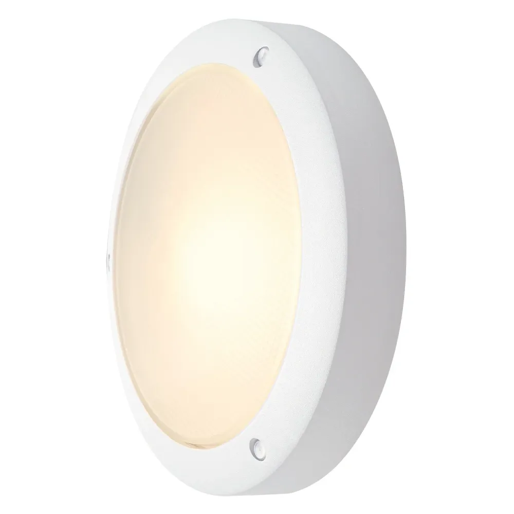 SLV Lampe d'Extérieur BULAN IP44 Blanc