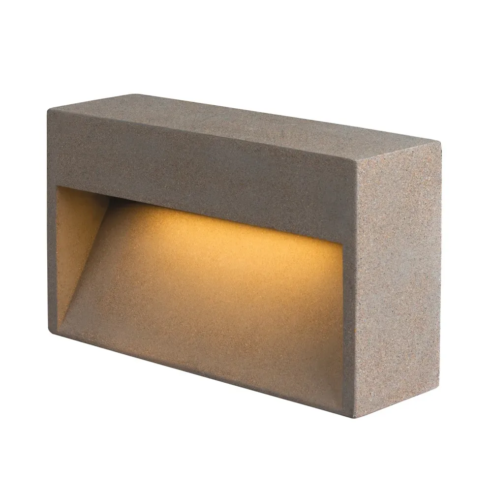 SLV Lampe d'extérieur CONCRETO L IP65 Gris