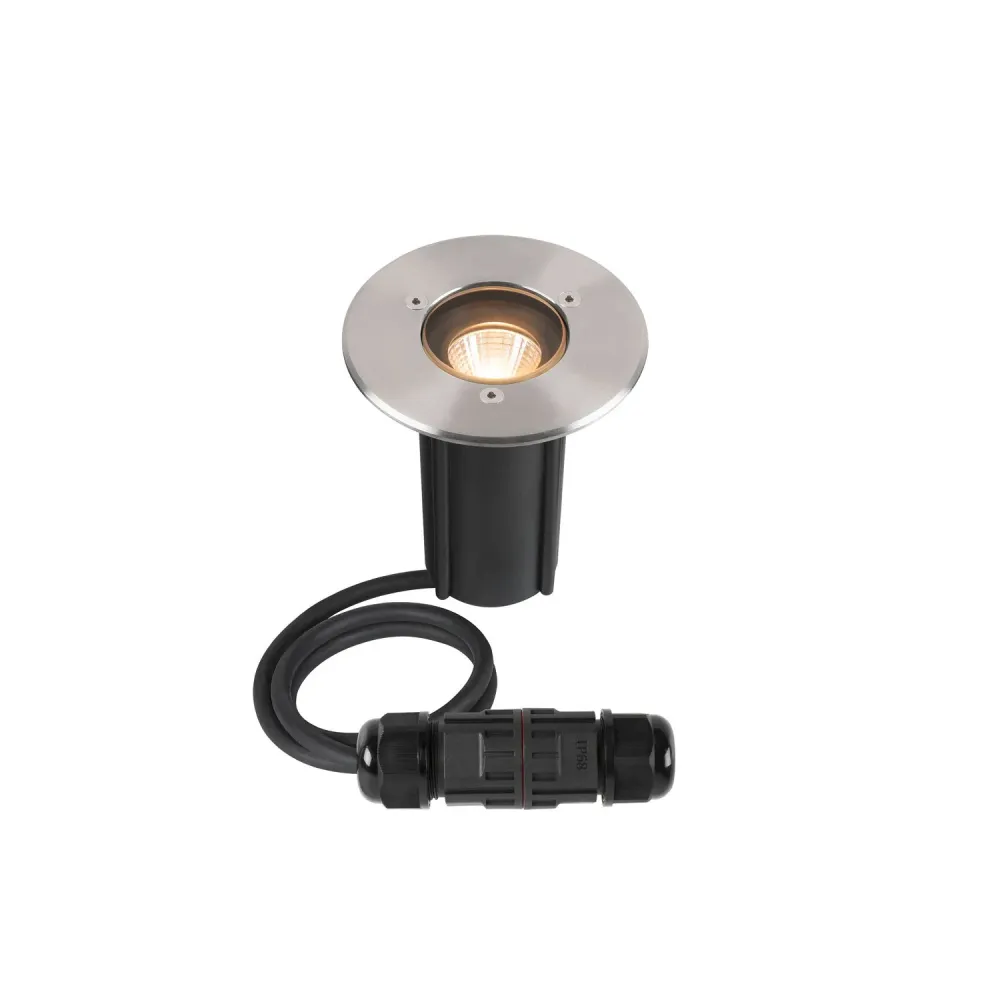 SLV Lampe d'extérieur DASAR® S IP67 Acier inoxydable