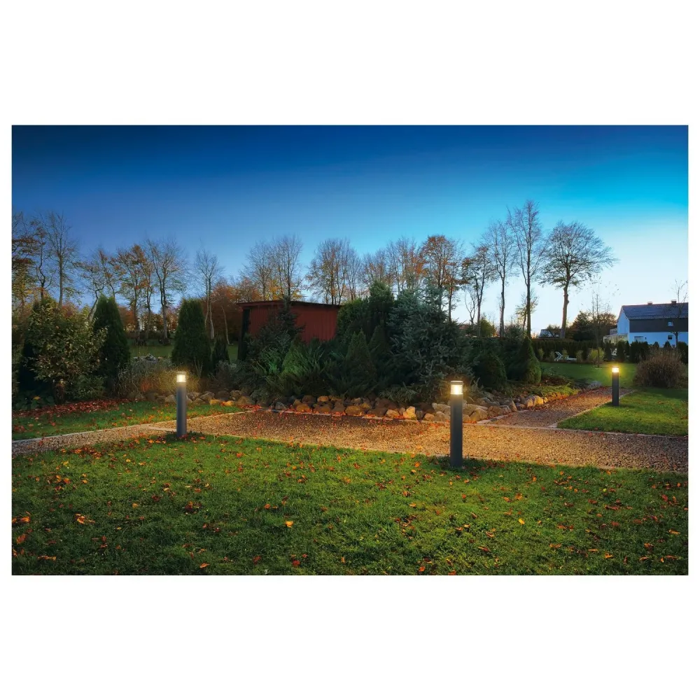SLV Lampe d'extérieur F-POL IP54 Anthracite - Lampadaire