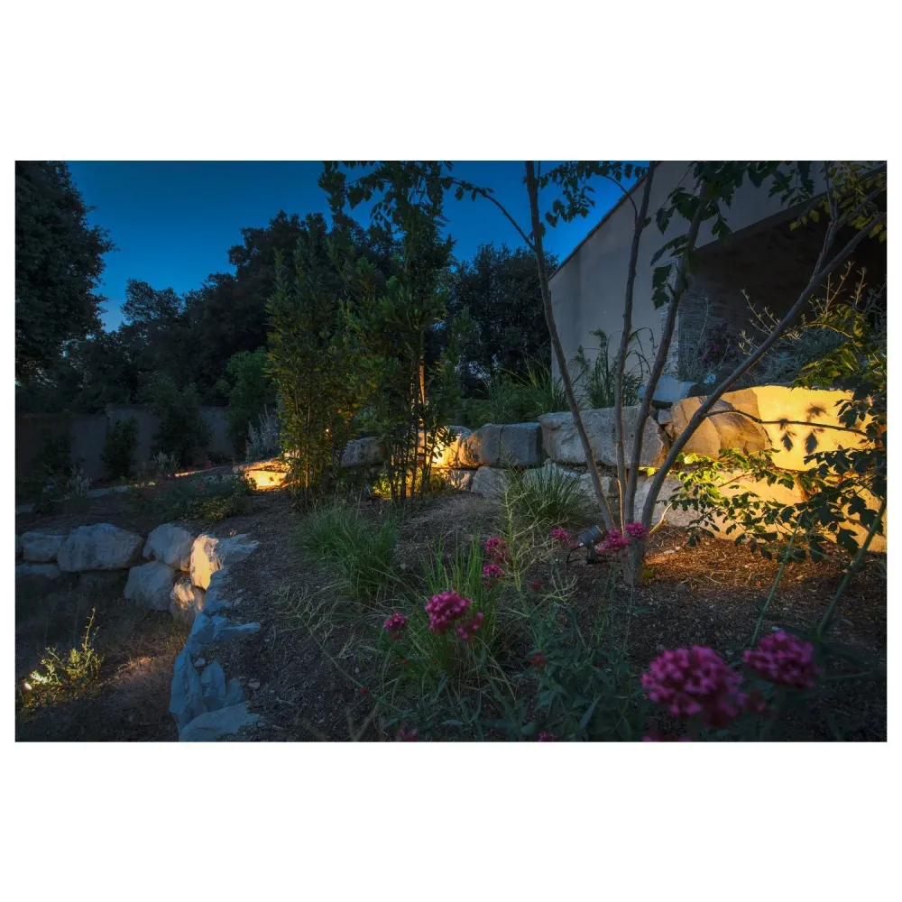 SLV Lampe d'extérieur LED SPIKE IP55 Anthracite