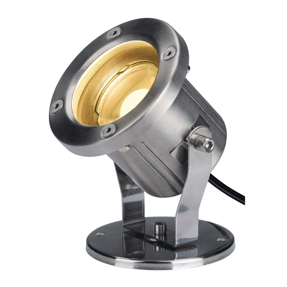 SLV Lampe d'extérieur NAUTILUS 10 SPOT LED IP55 Acier inoxydable
