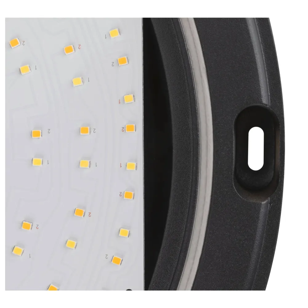 SLV Lampe d'extérieur OUTDOOR BULKHEAD IP65 Noir