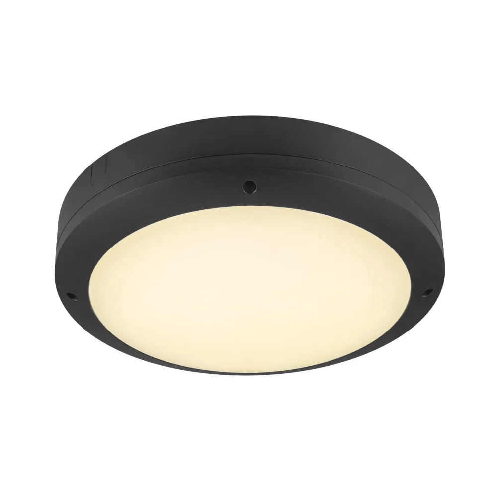 SLV Lampe d'extérieur OUTDOOR BULKHEAD IP65 Noir