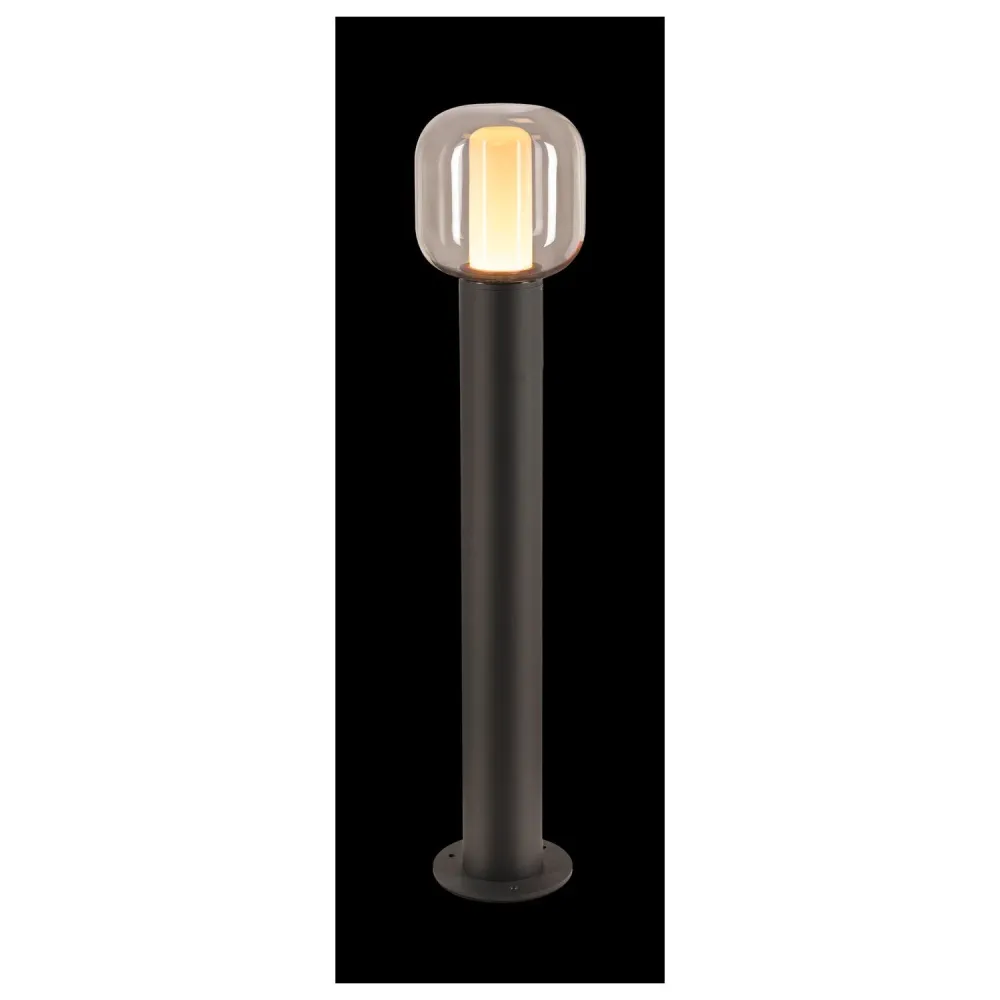 SLV Lampe d'extérieur OVALISK 75 IP65 Anthracite