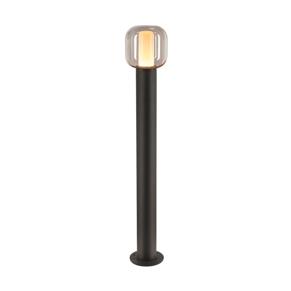 SLV Lampe d'extérieur OVALISK 100 IP65 Anthracite