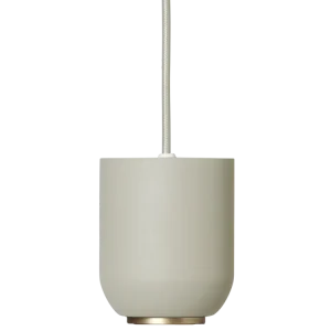 Socket Pendant Bell - Light Grey