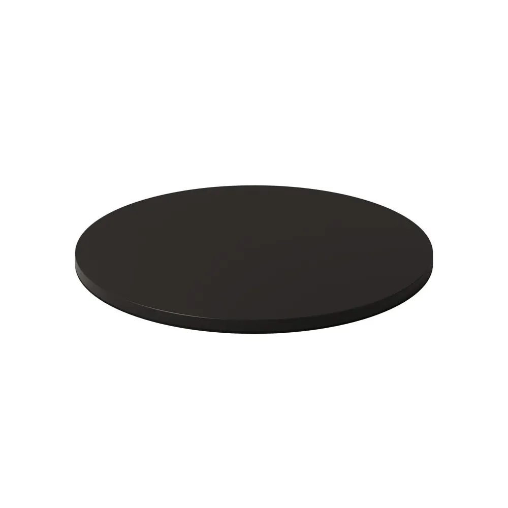 Socle métallique rond pour lampe de table MAG-Y - Noir