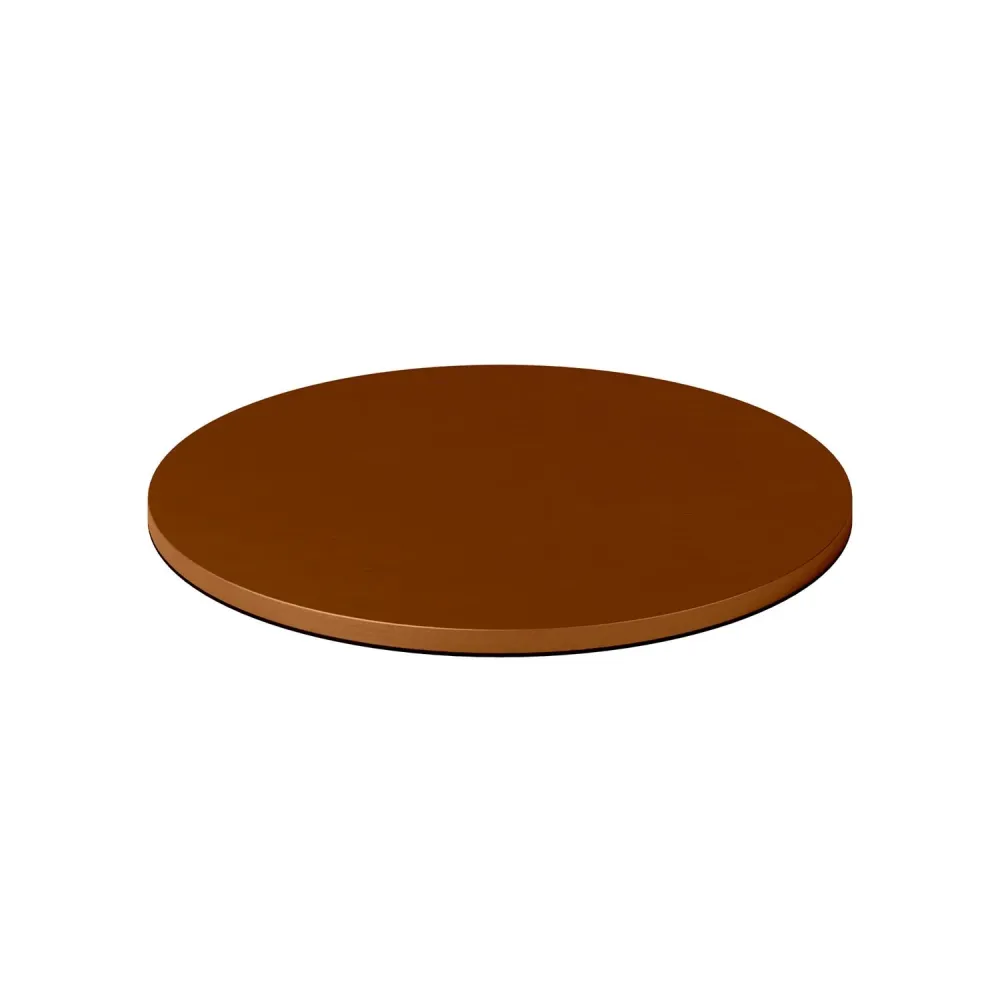 Socle métallique rond pour lampe de table MAG-Y - Cuivre satiné