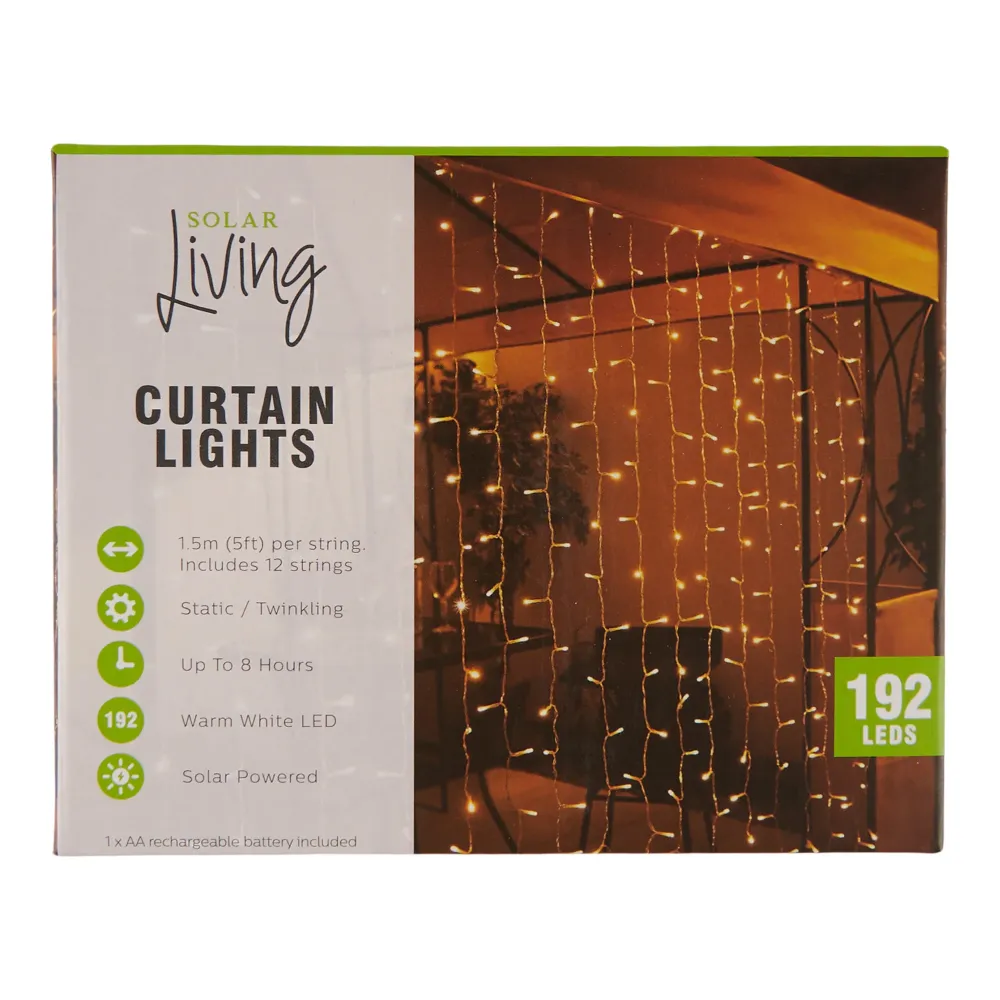 Rideau de lumières Solar Living