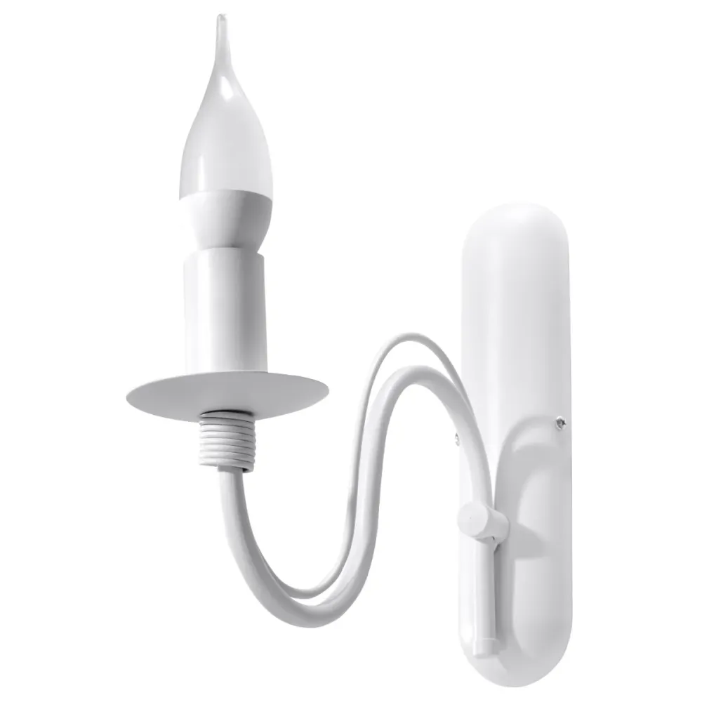 Applique murale Sollux Lighting Minerwa 1L E14 White