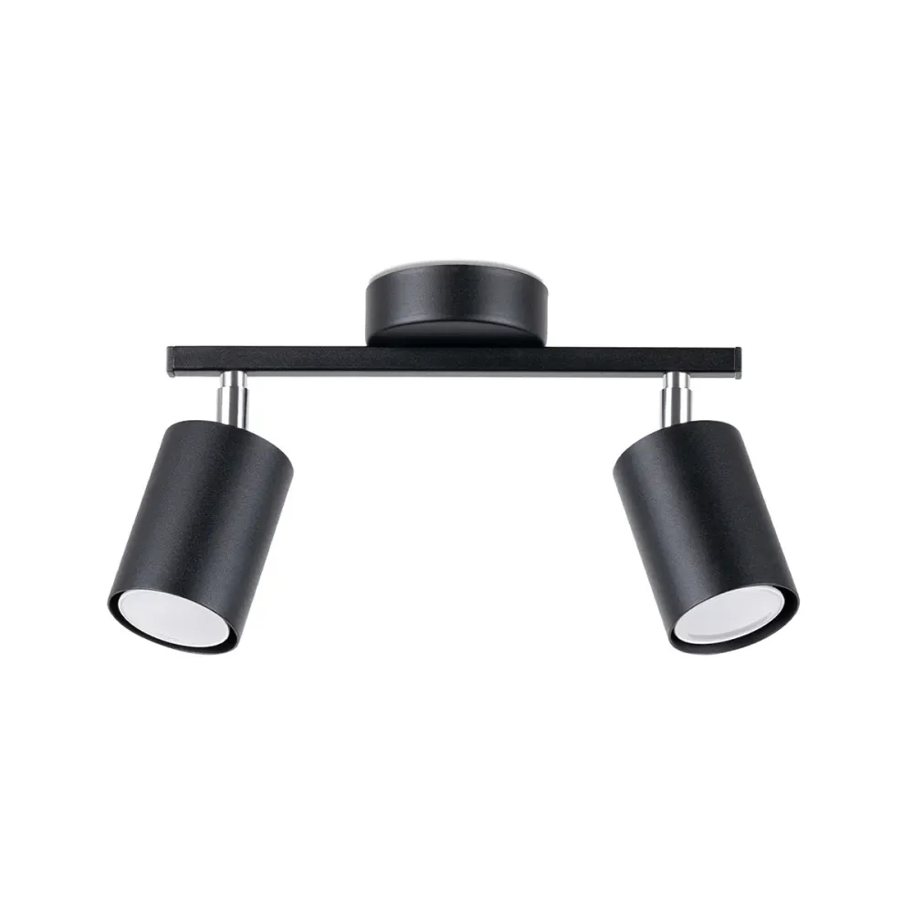 Éclairage sur rail Sollux Lighting Lemmi 2L GU10 White