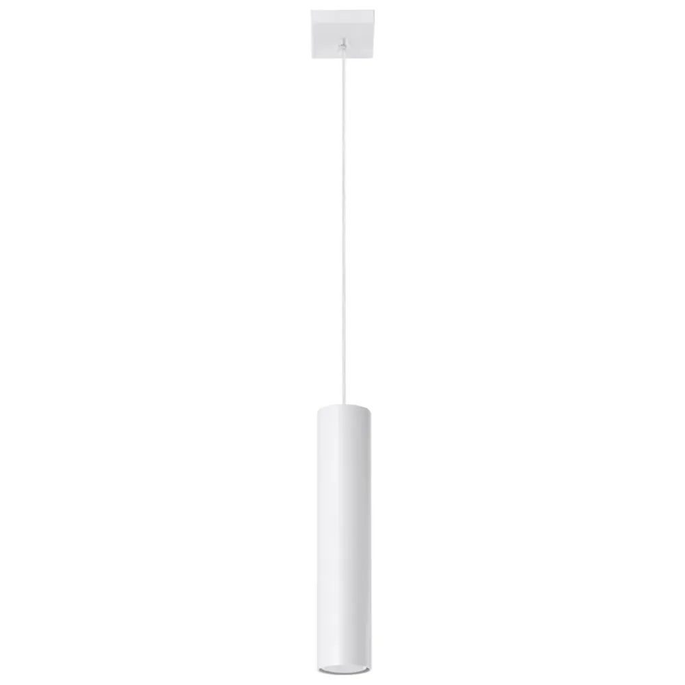 Projecteur suspendu Sollux Lighting Lagos 1L GU10 White