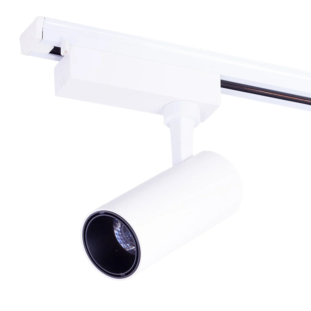 Spot LED sur Rail 20W 2000Lm CRI85 4200ºK Lumiastra Monophasé 40 000H [LUM-ATB060012-WW]