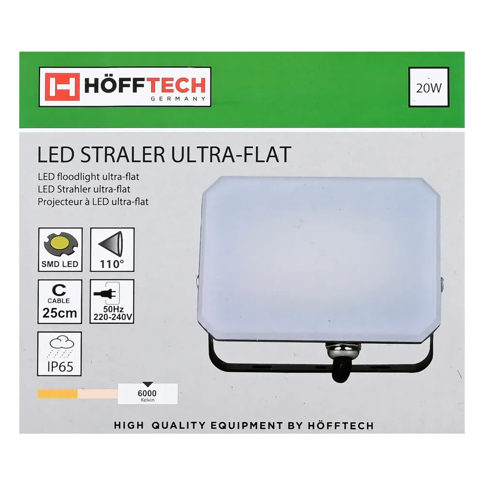 Spot LED ultra plat 20W IP65