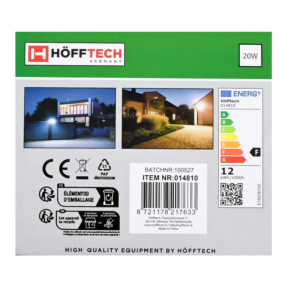 Spot LED ultra plat 20W IP65