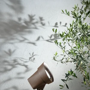 Spot Sol extérieur GURU aluminium marron SPOT.GURU/MARRONE