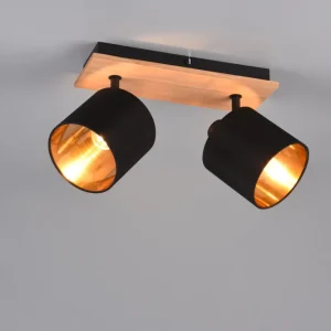 Spot Tommy noir/bois/or 2L R81332030